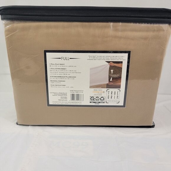 Hotel Style 600 Thread Count Cotton with Sateen Weave Sheet Set – Full - Picture 4 of 15